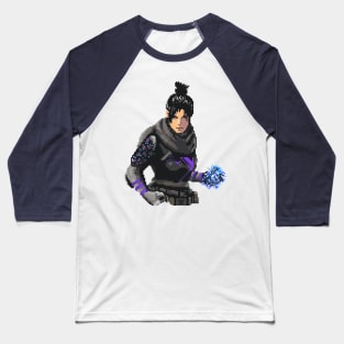 Apex Legends | Pixel Wraith Baseball T-Shirt